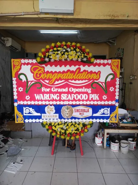 Papan Bunga Ucapan Selamat Wangunrejo Banyuurip
